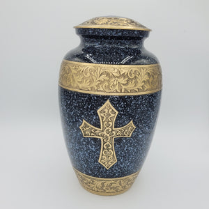 Urne funéraire avec croix