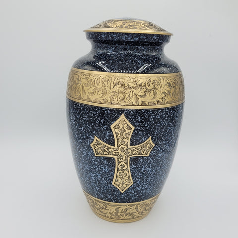 Urne funéraire avec croix
