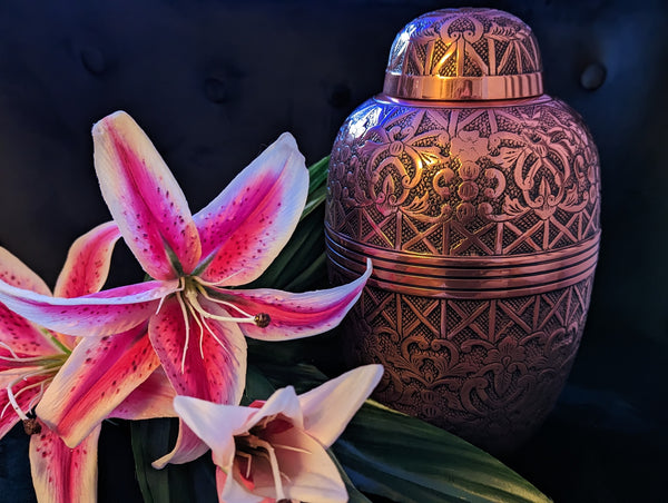 Urne en Laiton style antique